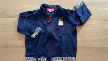 Gilet bleu 9 mois du pareil au même