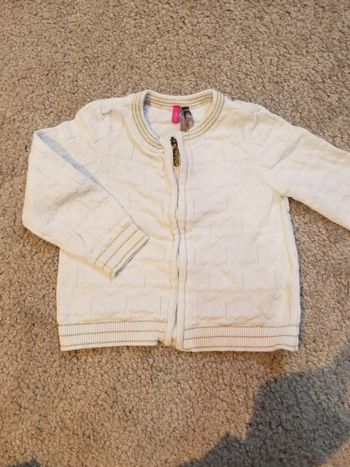 Gilet fille 18 mois TBE