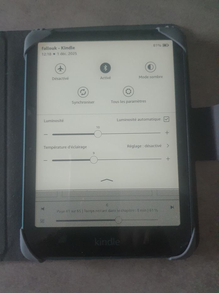 Liseuse  E-book kindle paperwhite 32GO - photo numéro 2