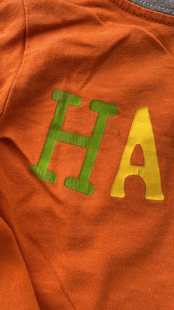 Lot 5 tee-shirts garçon 9 mois - photo numéro 7