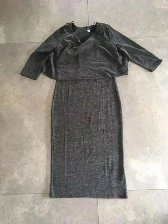 👗 Robe longue hiver – Taille L – Très bon état - photo numéro 2