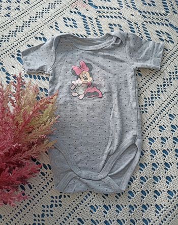 Body Minnie manches courtes étoilé