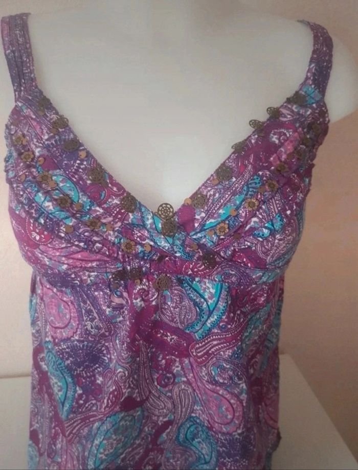 Haut été imprimé 💜 taille S, marque Esprit edc