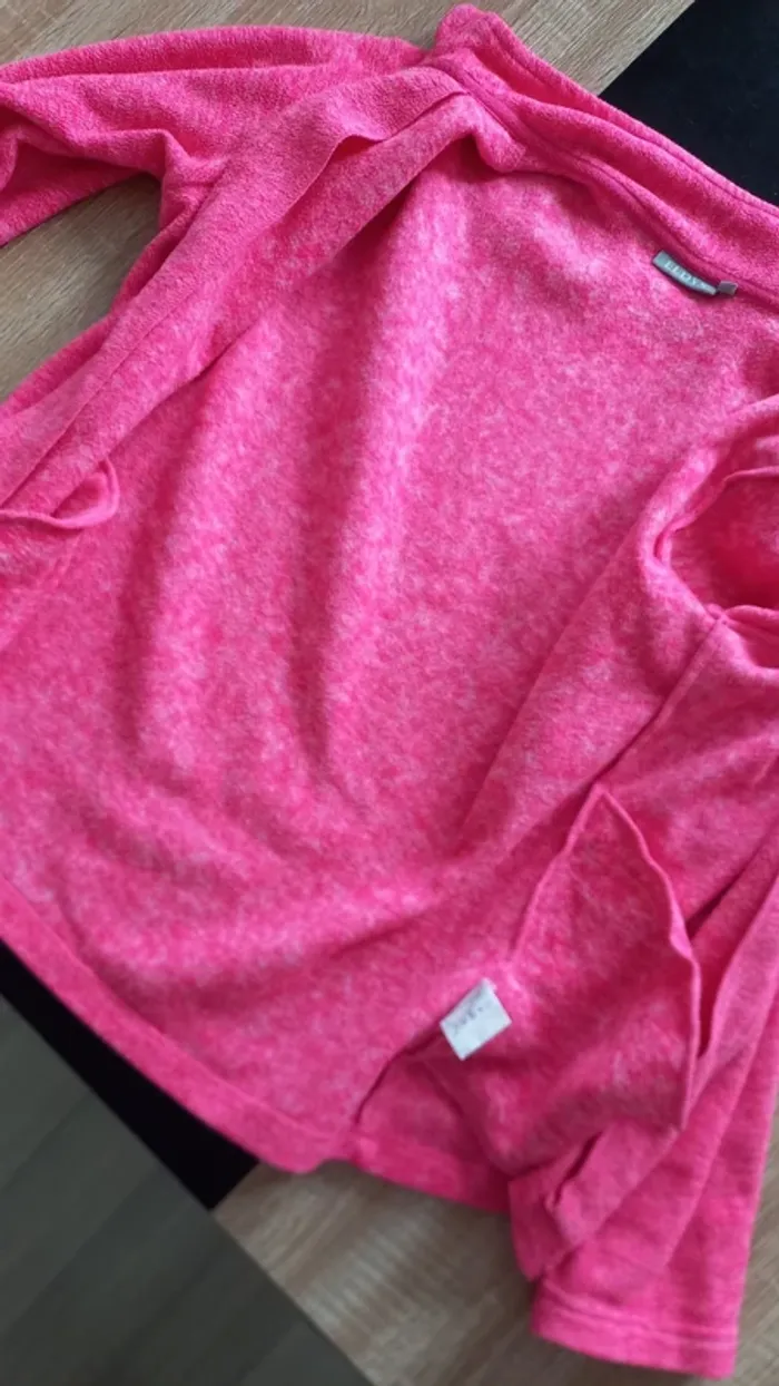 Gilet polaire rose fluo S /M - photo numéro 13