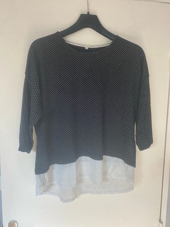 Chemisier manches trois quarts