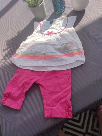 Ensemble legging/tee shirt terre de marins