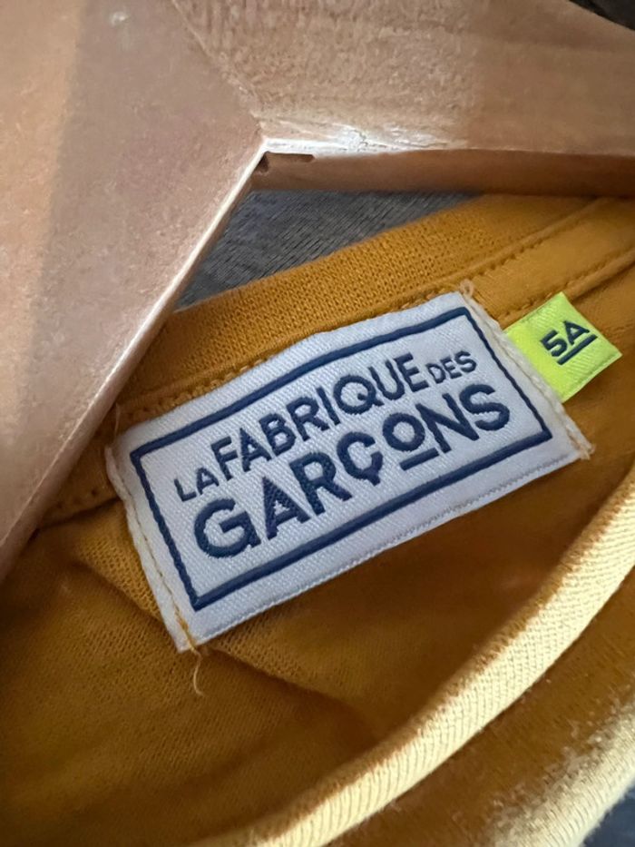 Joli teeshirt la fabrique des garçons - photo numéro 3