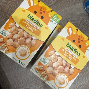 Céréales au miel paquets neufs