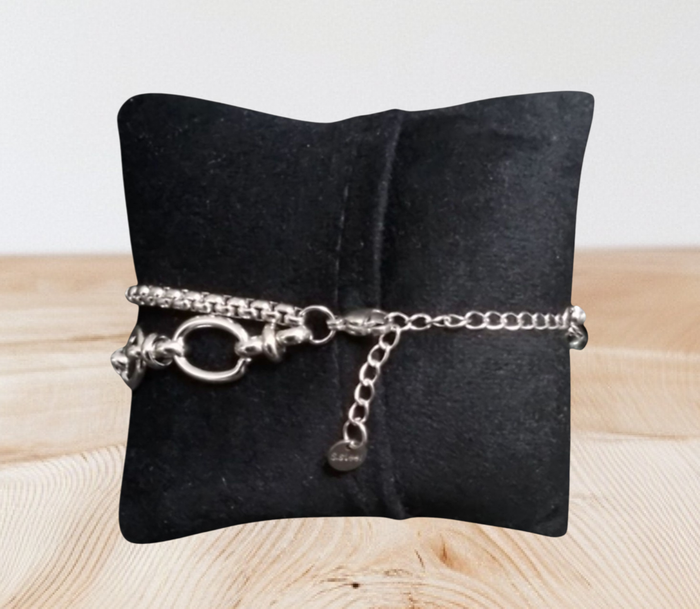 Bracelet homme ajustable Neuf avec étiquette·S'Steel - photo numéro 5