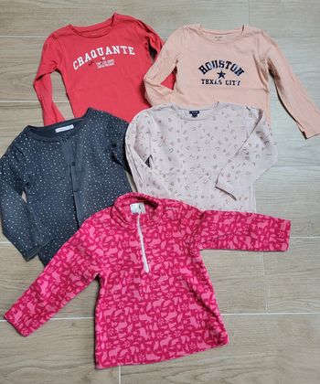 Lot pulls et t shirts ML