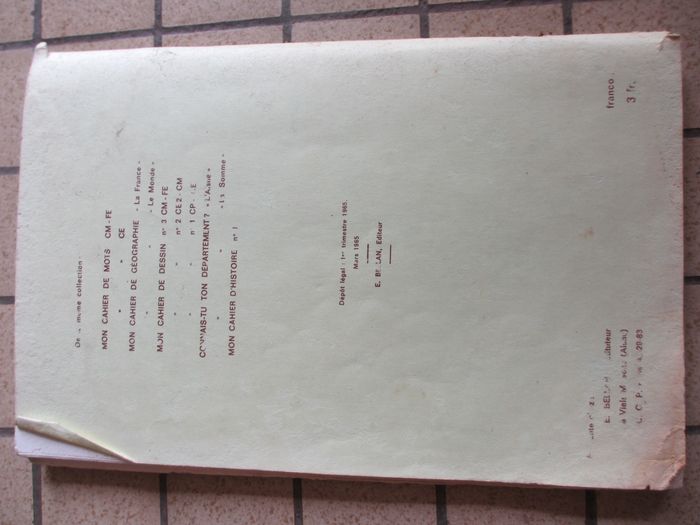 Livre scolaire ancien Mon cahier d’histoire - Tome 2 - photo numéro 2