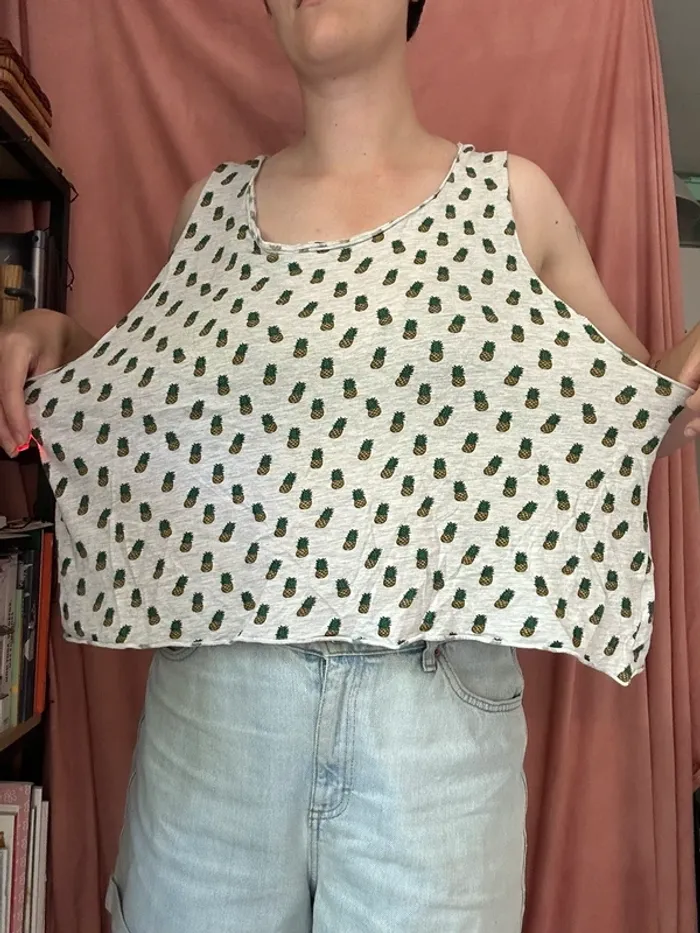 T-shirt ananas - photo numéro 2