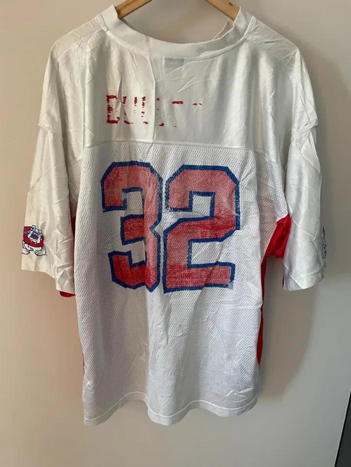 Maillot Jersey NFL varsity university ncaa Fresno Bulldogs 🏈 Mens XXL - photo numéro 11