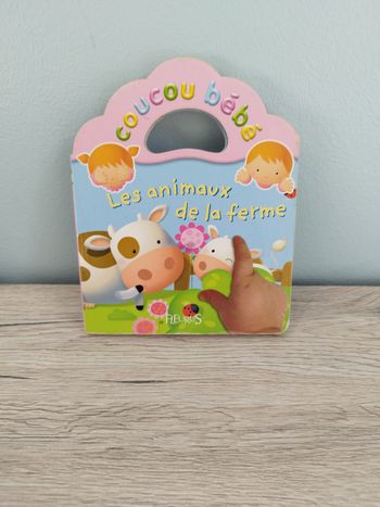 Livre coucou bébé les animaux de la ferme