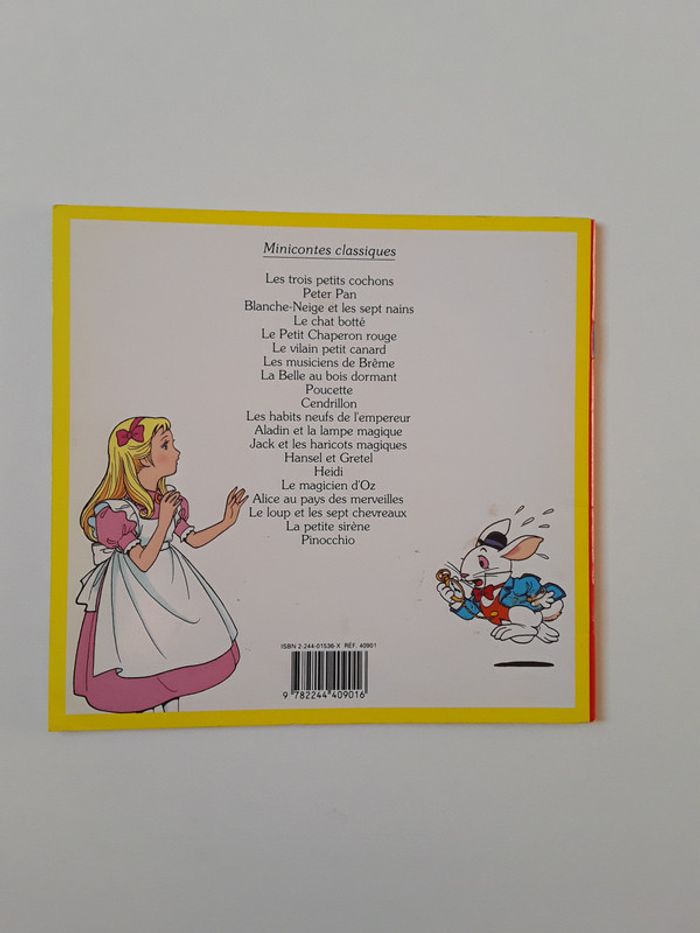 Livre Alice aux pays des merveilles - photo numéro 2