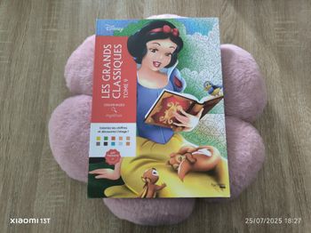 Coloriage mystère disney -les grands classiques tome 9-