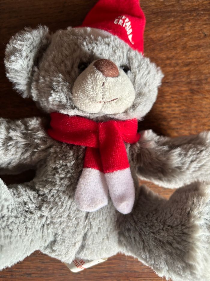 Ours en peluche Noël - photo numéro 4