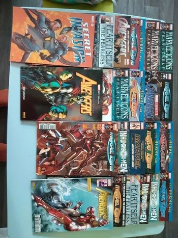 Lot 23 BD Marvel