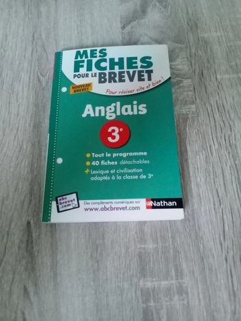 Anglais 3eme
