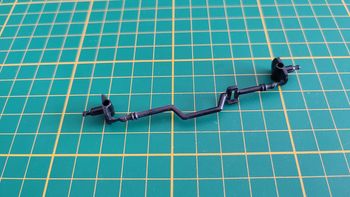 Axe de roue avant pièce détachée miniature Burago Bburago Bugatti EB110 1991 1/18 1/18e 1/18ème #C58