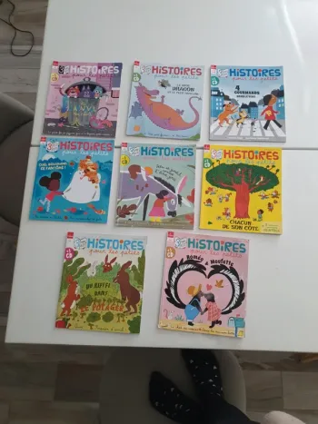 Lot de 8 Histoires pour les petits sans CD