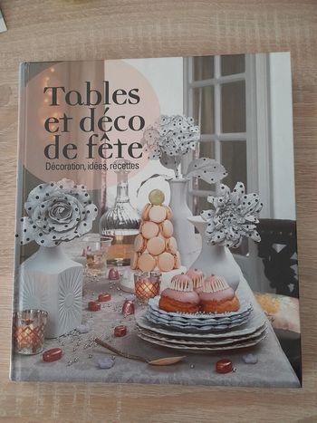 Livre " Tables et déco de fête "