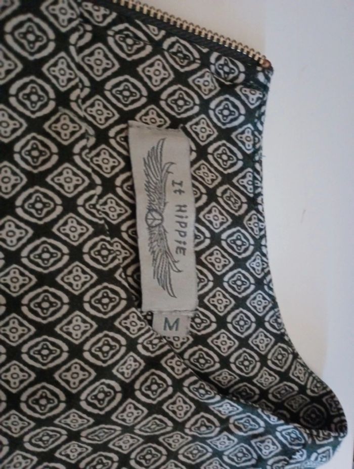 Robe manche mi longue femme It Hippie taille M rétro vintage ancien - photo numéro 5