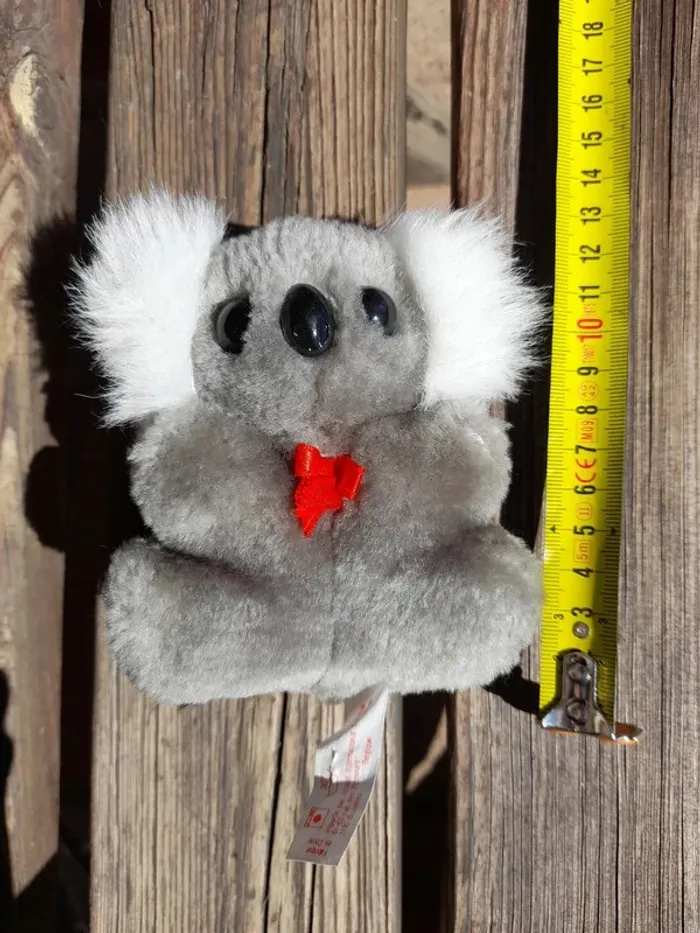 lot 2 Peluches koala gris / beige - photo numéro 4