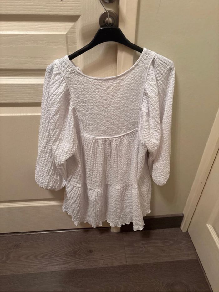 Tunique Pull&Bear taille M blanche - photo numéro 4