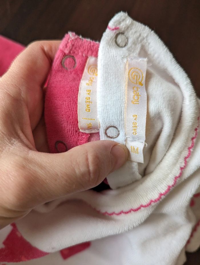 Lot de 5 pièces bébé fille 1 mois - photo numéro 9