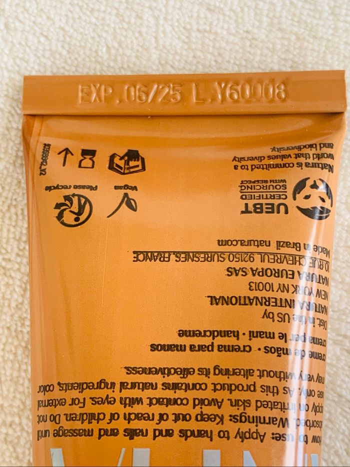 Crème de mains Natura Ekos Castanha  75g - photo numéro 4
