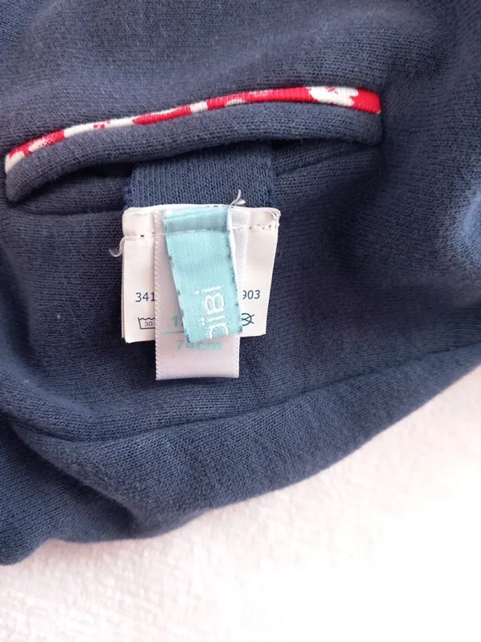 🚼veste bébé réversible 1ans Obaibi - photo numéro 6
