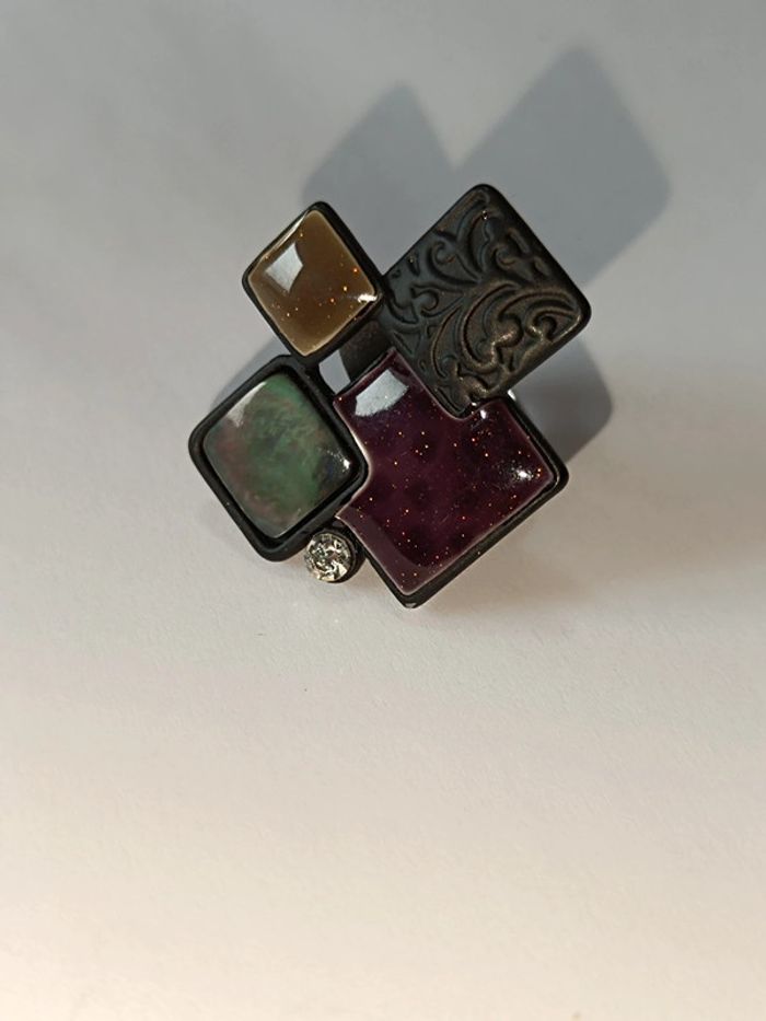 Bague réglable 🖤💜BijouxBrigitte