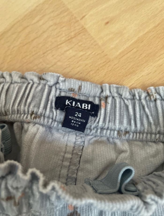 Pantalon velours léger 24mois Kiabi - photo numéro 2