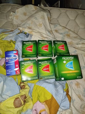 Nicorette nicopatch 