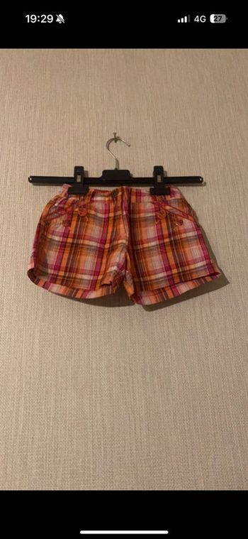 Short à carreaux 5 ans Sergent Major