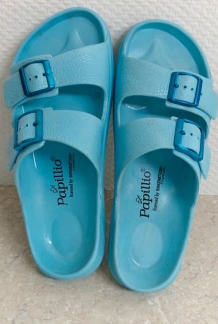 Sandales a boucle Papillio /Birkenstock taille 40 comme neuf - photo numéro 4