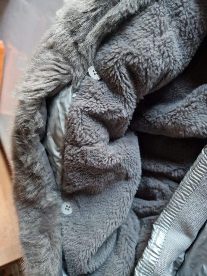 Parka fille gris - photo numéro 6