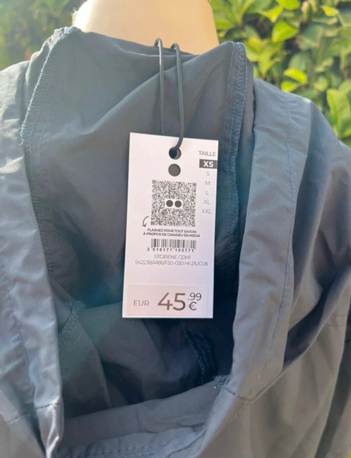 Manteau imperméable femme taille XS marque Camaïeu Neuf ! - photo numéro 3
