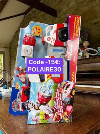 Camion de pompiers deluxe Fire Rescue, La Pat' Patrouille Spin Master