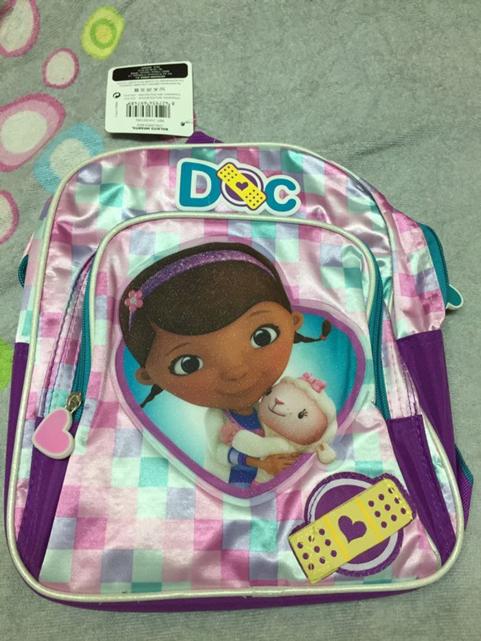 Sac goûter Neuf Doc La peluche