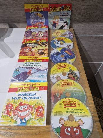 CD histoires "J'aime lire"