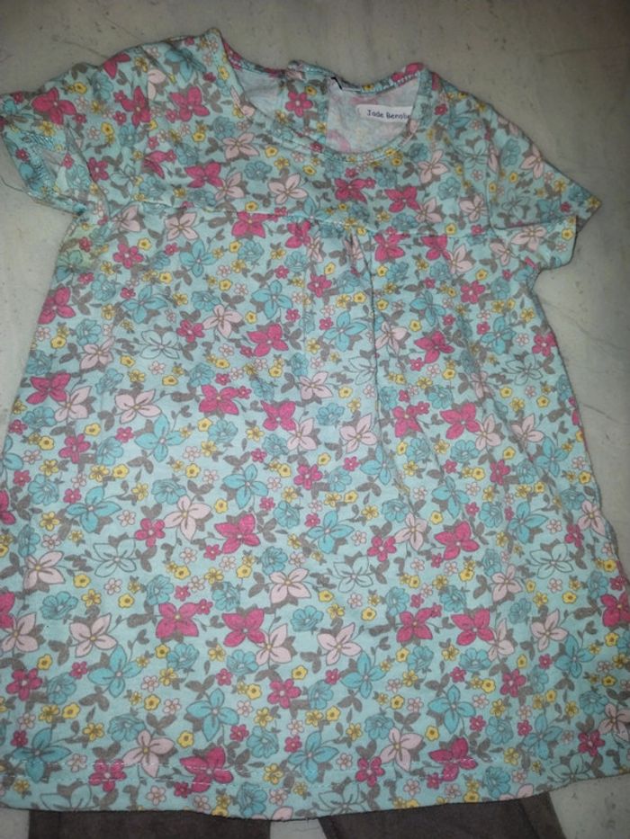 Ensemble robe leggings boléro 18 mois - photo numéro 2