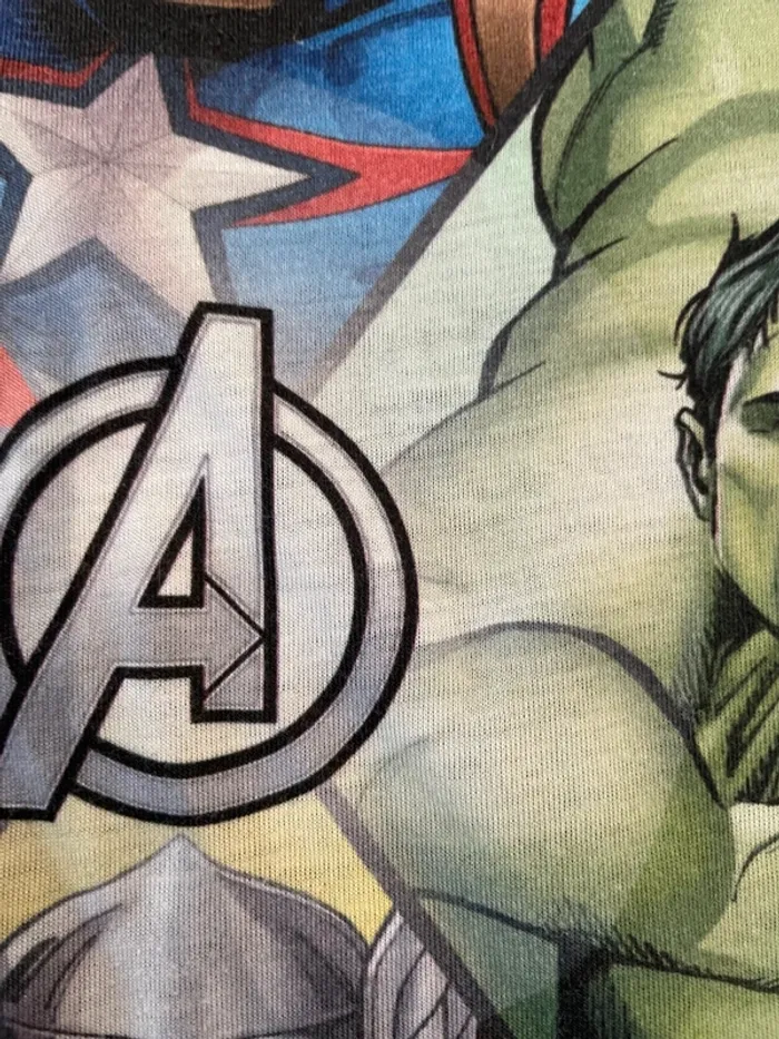 Teeshirt manches courtes 5ans Avengers Marvel - photo numéro 4