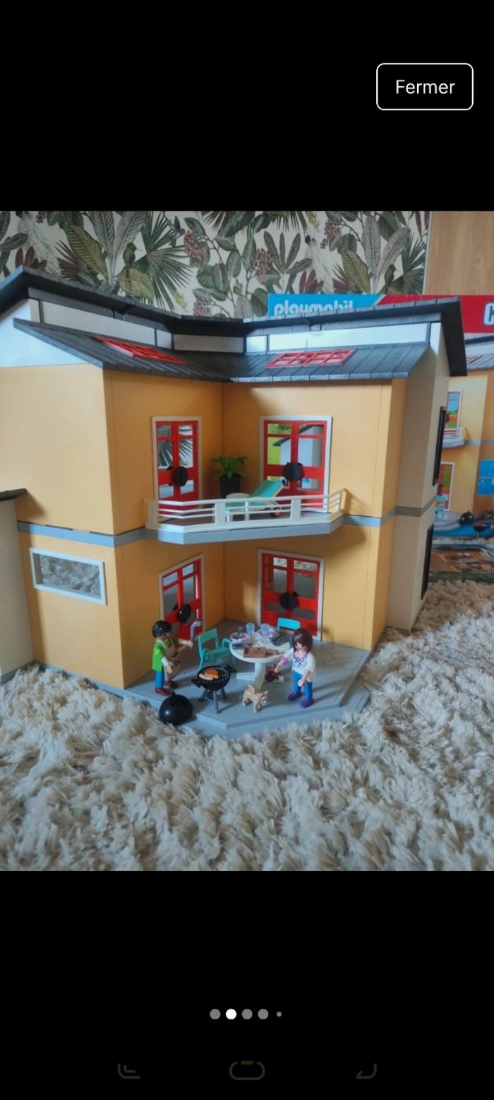 Maison moderne playmobil  9266 - photo numéro 2