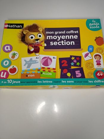 Mon grand coffret moyenne section Nathan complet
