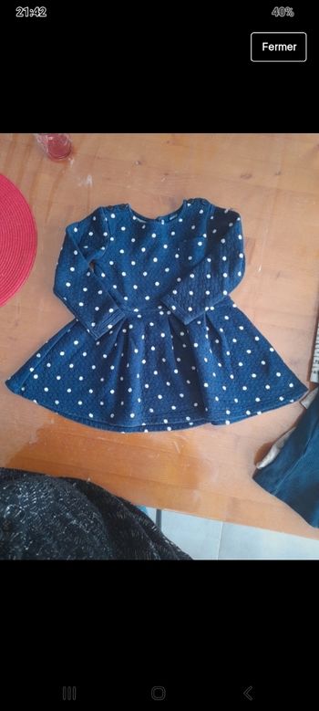 Robe fille 3 ans