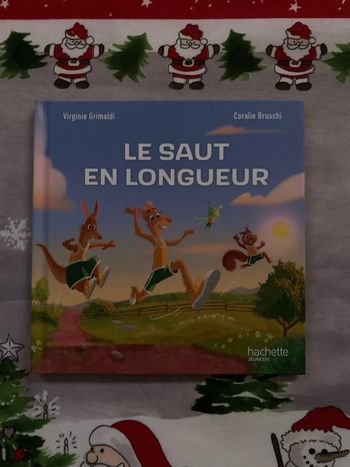 Livre esprit sportif Le saut en longueur Hachette jeunesse