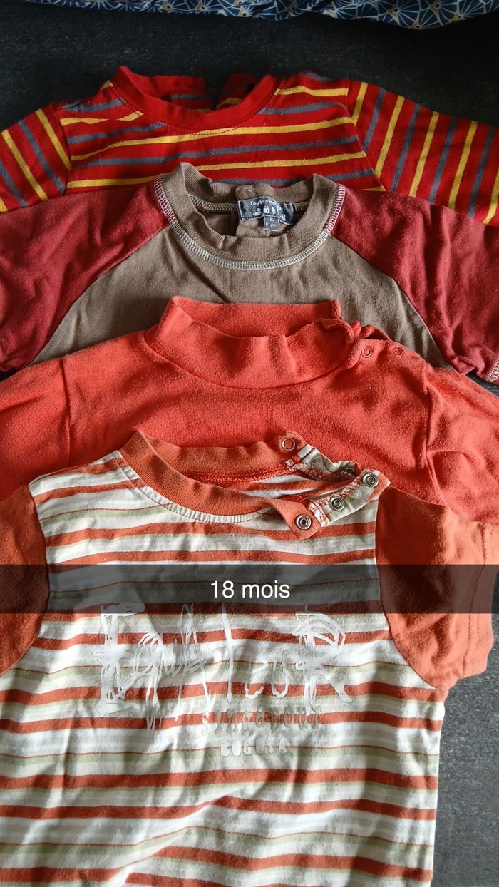 Lot chemises