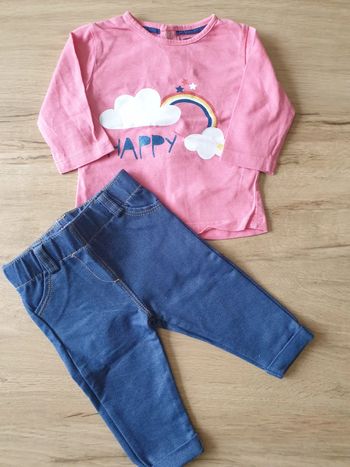 Ensemble fille 3mois